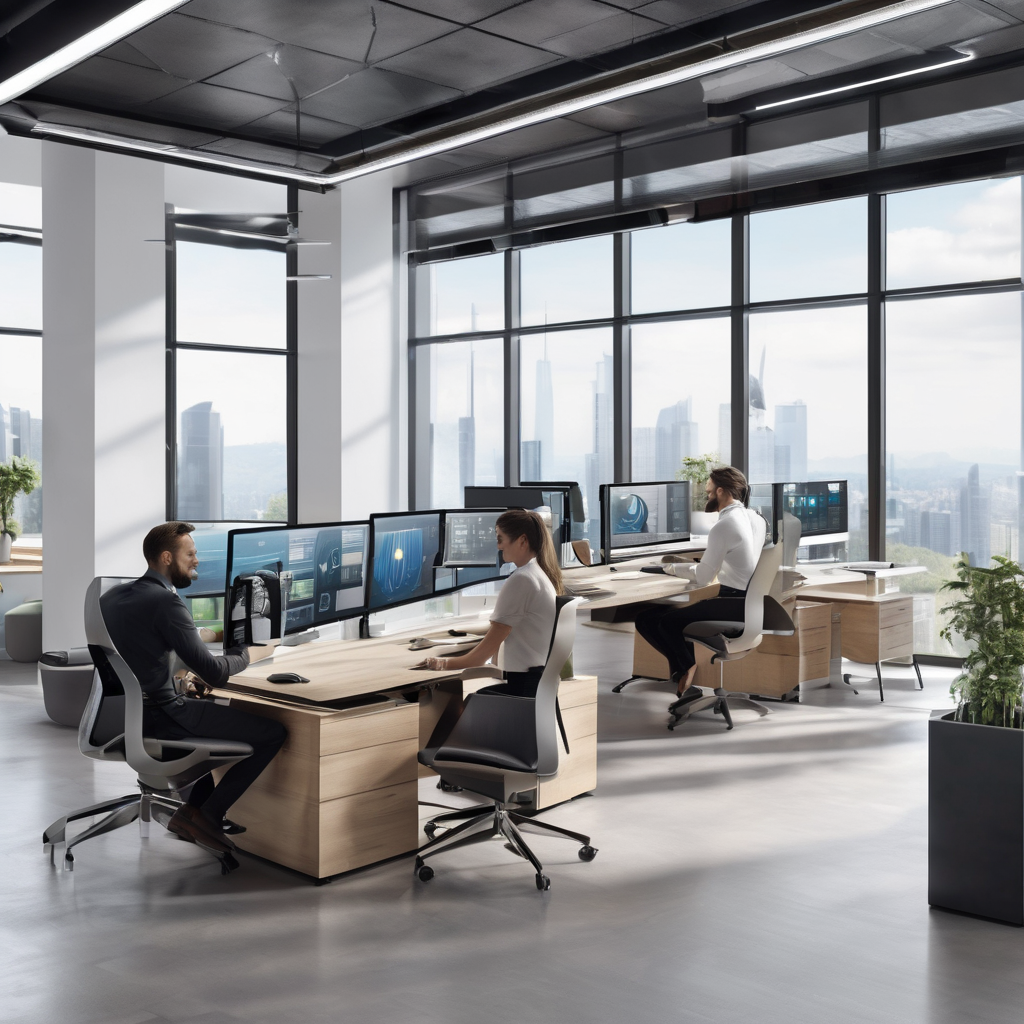 SEO services premium modern office interior professional